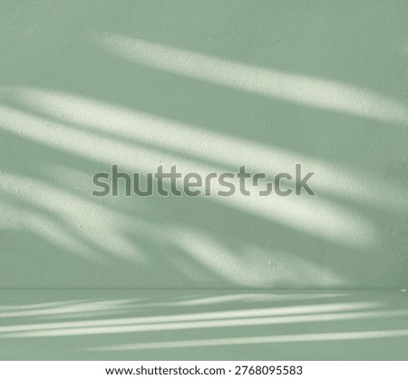 Floor Green Background With Texture, 3D Banner For Kitchen, Soft Light In Spa Wall Interior, Beauty Template For Luxury Presentation, Desk Environment, Product Display Mockup And Copy Space