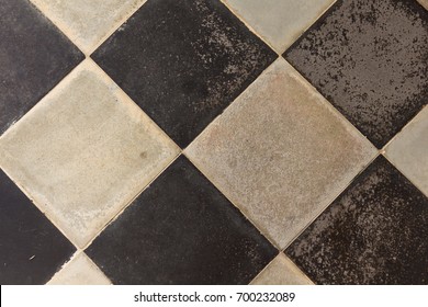 Floor Tile Pattern White Black Stock Photo 700232089 Shutterstock