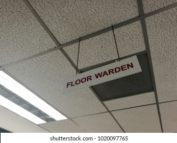 Floor Warden Position At The Office.