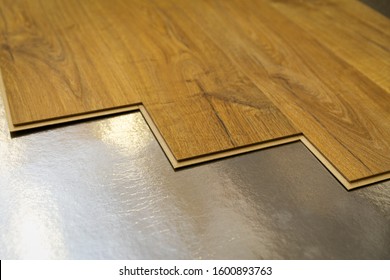 flooring - laminate floor installation on foil underlay - Shutterstock ID 1600893763