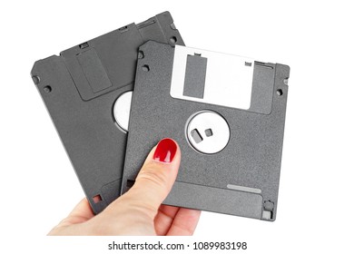 floppy disk isolated