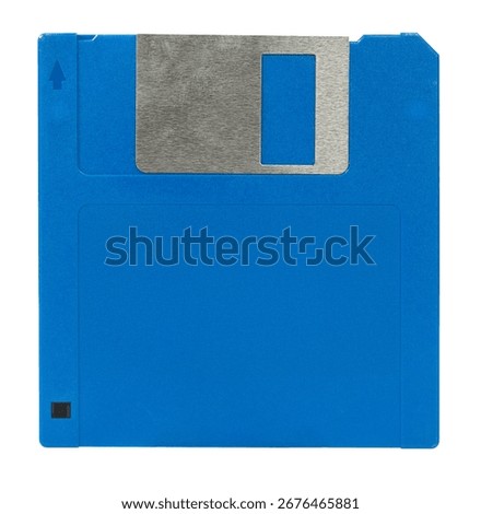 floppy disk on a transparent background obsolete technology