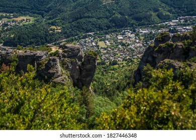 Florac In Lozere In France