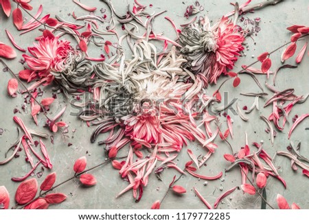 Similar – Image, Stock Photo Summer fruit and flowers