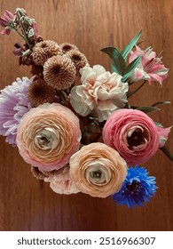 A floral bouquet assorted