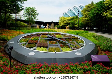 Floral Clock - Singapore City