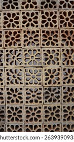 Floral Pattern Clay Roaster – Rustic Background for Design Projects window ventilation system