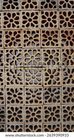 Floral Pattern Clay Roaster – Rustic Background for Design Projects window ventilation system