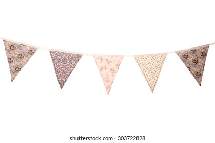 Floral Wedding Bunting Studio Cutout