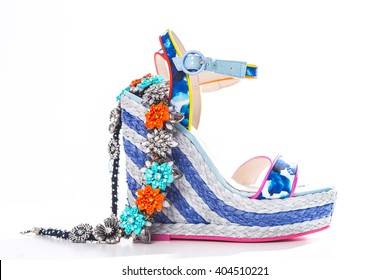 4,709 Wedge Sandals Images, Stock Photos & Vectors | Shutterstock