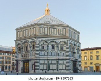 Florence Baptistery Of St. John, Tuscany, Italy