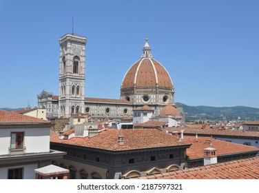 Florence Cathedral aka Duomo di Firenze or Basilica di Santa Maria del Fiore in Florence, Italy