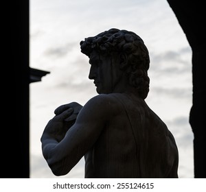 Florence (Firenze, Tuscany, Italy): Statue Of David Di Donatello In Piazza Della Signoria