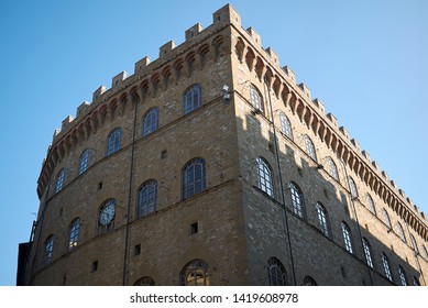 Florence, Italy - April 15, 2019: View of Salvatore Ferragamo museum