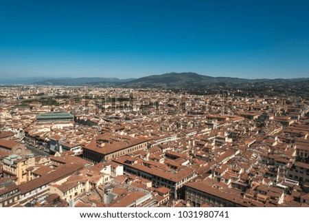 Similar – Image, Stock Photo View of the roofs of Verona from Torre dei Lamberti