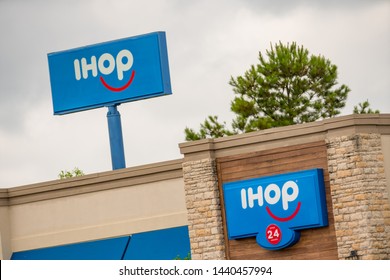 FLORENCE, SC, USA - JUNE 22, 2019: Ihop Restaurant Open 24 Hours