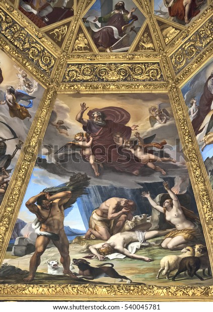 Florencedecember 16 Mural Paintings On Ceilings The Arts