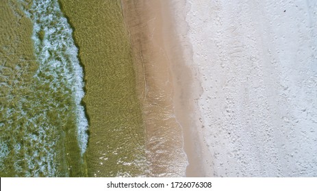 Florida Gulf Coast Shoreline In May 2020