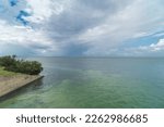 The Florida Keys are a coral cay archipelago located off the southern coast of Florida, forming the southernmost part of the continental United States.
