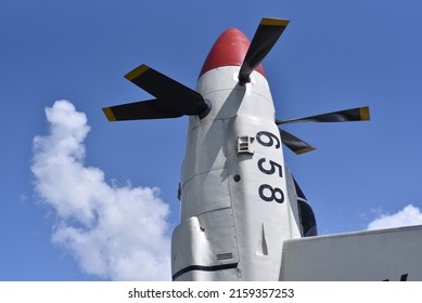 Florida, Lakeland, April 2022 - Lockheed XFV-1 Lachs Vertikale Startanlage