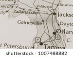 Florida map background