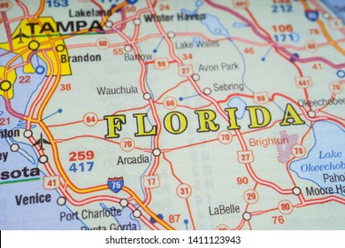 1,569 Florida map pin Images, Stock Photos & Vectors | Shutterstock