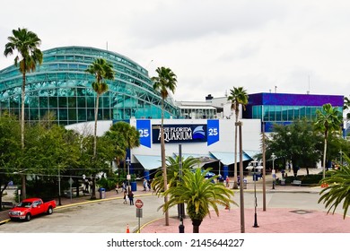 Florida, United States-February 8, 2020: The Florida Aquarium Tampa