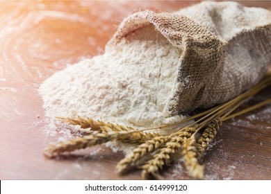 Flour. - Shutterstock ID 614999120