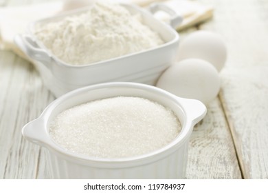 Flour, Eggs, Sugar