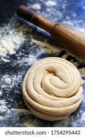 Flour, A Layered Parathas Dough Which Is Prepared With Refined Flour,Salt And Oil. 