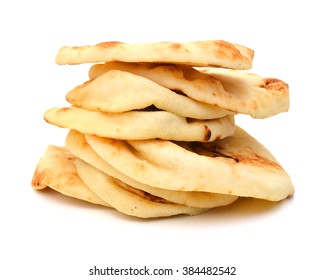 Flour Tortillas On White Background