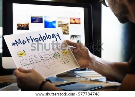 Flowchart Information Methodology Operation Icon