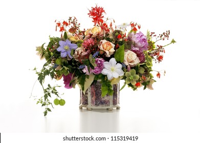 Flower Arrangement In Vase