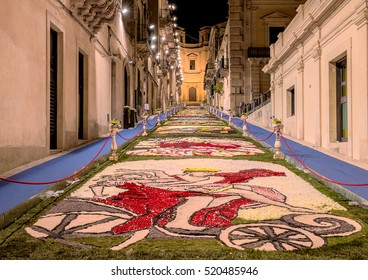 The Flower Festival of Noto in Sicily - Shutterstock ID 520485946