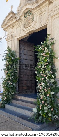 flower  ffloral wedding style femele  bride  Stock photo © 