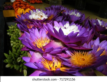 The Flower Market In Kandy, Sri Lanka