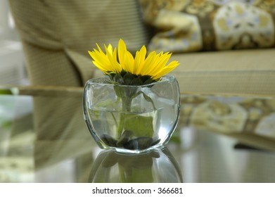Flower on a table