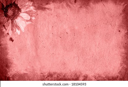 flower paper texture background