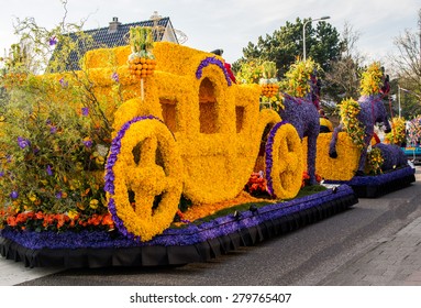 Flower Parade Bloemencorso In Netherlands