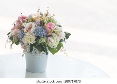 Flower vase - soft filter effect processing