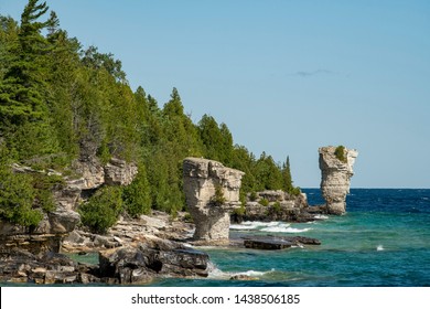 Flowerpot island and Lake Huron - Shutterstock ID 1438506185