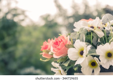 Flowers And Boquet And Romantic