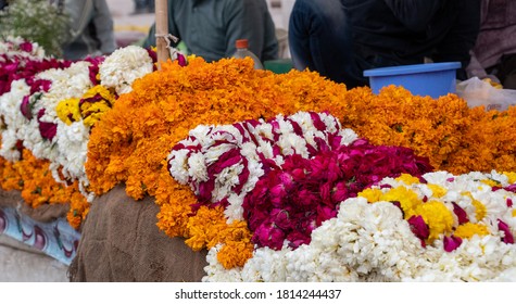 Flowers And Garlands Jaipur Old City Market