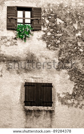 Similar – Old Door Wall (building)