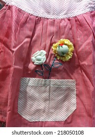 Flowers and patterned fabrics
