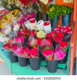 Flowers For Sale At Brooklyn Bodega