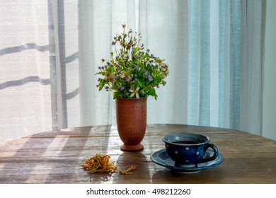 flowervases cpu of coffee 
