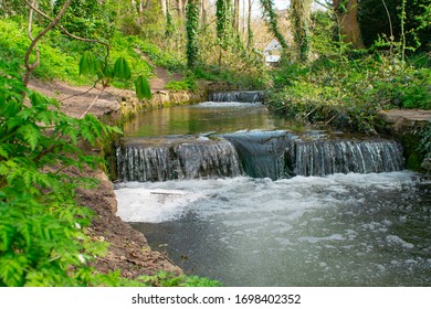 Flowing Stream Including Multiple Waterfalls