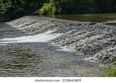 Flowing Stream Over Rocky Cascade - Powered by Shutterstock