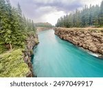 Flowing Yukon River - Whitehorse, Canada